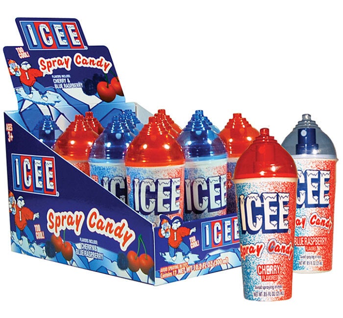 ICEE SPRAY CANDY | Cosmic Candy Home of Pentwater Popcorn