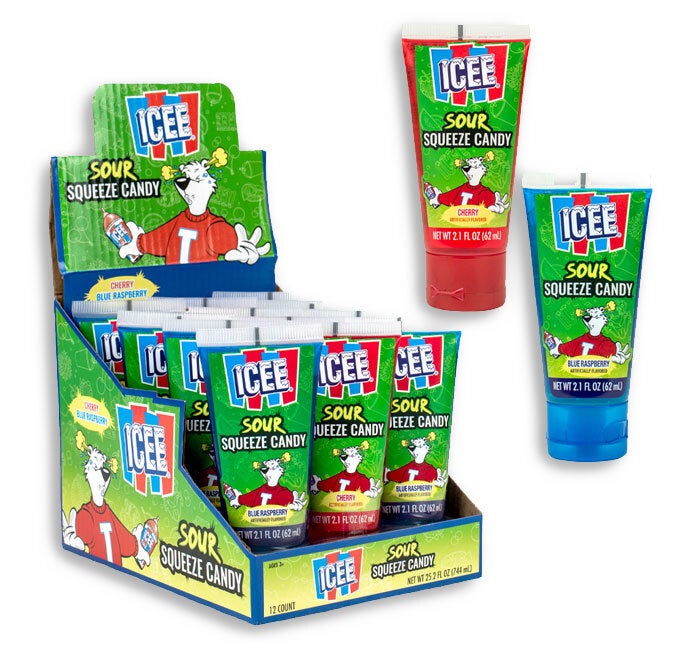 ICEE SQUEEZE CANDY- SOUR | Cosmic Candy Company Home of Pentwater Popcorn